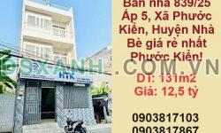 Chính chủ bán nhà gần Phú Mỹ Hưng, TP.HCM; 12,5 tỷ; 0903817103