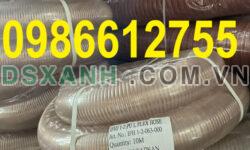 Cung cấp ống hút bụi pu lõi thép mạ đồng phi 115, phi 125, phi 150
