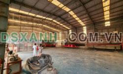 cho thuê kho xưởng 670m2 ở Trần Phú , Hoàng Mai , gần cảng khuyến lương , kho khung zamin cao tầm 10m