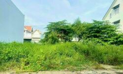 Đất biệt thự 2 mặt tiền đường nhựa, khu Lạc Hồng cơ sở 5, giá cực tốt