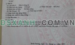Bán nhà 1T3L tại TP Dĩ An, 188m2 SHR 14 tỷ. LH:0978740700