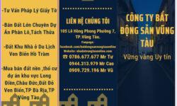 BÁN NHANH 2 LÔ ĐẤT KHU BÌNH GIÃ – BÀU CHINH – CHÂU ĐỨC GIÁ ĐẦU TƯ NHANH SINH LỜI