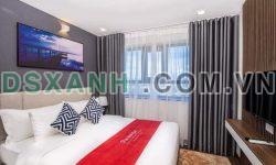 Em cần cho thuê lại căn hộ  khách sạn Ramada Hạ Long, Quảng Ninh. 2 ngủ 2 vệ sinh. 66m2 Full nội thất sịn chỉ 6,x