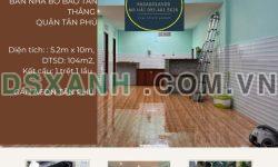 GẤP bán nhà hẻm 1sẹc gần AEON TÂN PHÚ 52m2,2TẦNG,3.85tỷ