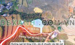 Bán đất Sa pa 1250m2 view săn mây, ruộng bậc thang giá rất tiềm năng