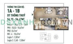 CĐT giao bán căn hộ trục 1A tầng  (6 +10+24). 56,15m2, CK 9%, HTLS 24tháng miễn lãi gốc, view Safari Gia Lâm.