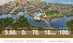 Ngộp bank!Bán lô liền kề Cù Lao Tân Vạn – Centria Island đối diện TTTM.DT 120m2 Giá Cắt Lỗ