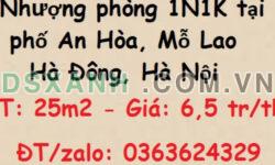 ✔️Nhượng phòng 1N1K tại phố An Hòa, Mỗ Lao, Hà Đông; 0363624329