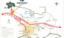 Dự án Sam World Bảo Lộc nằm ngay mặt tiền đường Lý Thái Tổ- Đất đã có sổ sẵn và thổ cư tùng nền-Gía còn mềm