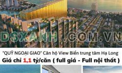 MỞ BÁN GIAI ĐOẠN 1 căn hộ view vịnh Hạ Long full nội thất 5 sao chỉ từ nhỉnh 1 TỶ/CĂN – SỔ ĐỎ LÂU DÀI