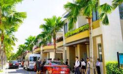 Nhà phố bên sông Vàm Cỏ tại thành phố Tân An Long An