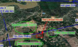 Shophouse The Centre House mặt tiền 25B Nhơn Trạch kinh doanh ngay