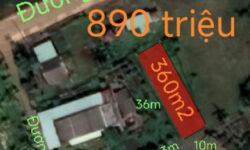 Bán gấp lô đất thổ mặt tiền đường đan giá 950 triệu hạ chốt 890 triệu