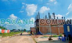 Đất khu đô thị Phương Trường An 6, mặt tiền đt  741 kcn tân Bình Tân Uyên, chỉ 348 triệu co ngay nền đất đẹp