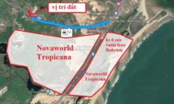 ĐẤT THỔ CƯ VEN BIỂN HỒ TRÀM SÁT BÊN NOVA, 4.5TR/M2