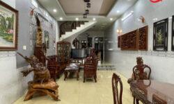 BÁN NHÀ 1T2L NỘI THẤT GỖ SANG CHẢNH NGAY CHỢ BỬU LONG CƠ SỞ HẠ TẦNG HOÀN THIỆN