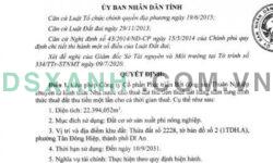 Chuyển nhượng quỹ đất mặt tiền đường ĐT 743C, P. Tân Đông Hiệp, Dĩ An, Bình Dương. Quy mô 2.2ha Giá 450 tỷ – Cao 35