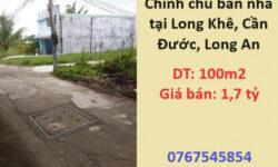 ⭐Chính chủ bán nhà tại Long Khê, Cần Đước, Long An; 1,7 tỷ; 0767545854