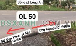 Cần bán nhà mặt tiền Ql50, diện tích 200m2 tại xã Long An, huyện Cần Giuộc