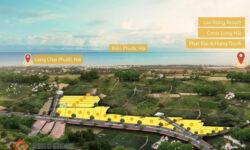 Đất dự án THE VILLA PHƯỚC HẢI vị trí gần hồ SỞ BÔNG , cách biển 1km , view núi MINH ĐẠM hùng vĩ
