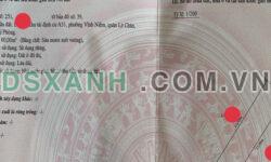 Bán đất Tái định cư Hồ sen – trục đường 30m