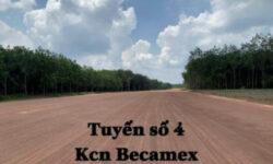 Đất nền đẹp sát tuyến số 04 KCN Becamex Đồng Phú
