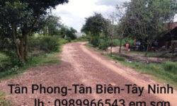 Bán 3 lô đất , Xã Tân Phong, Huyện Tân Biên