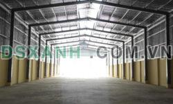 Cho thuê toàn bộ khuôn viên nhà xưởng 4300m2 , XD xưởng 1000m , 3300m là sân bê tông
