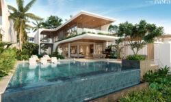 Bán biệt thự mặt tiền biển 3PN+ dt 525m2 full nt 5* quốc tế . PKD 0912357447