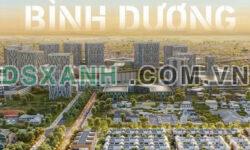 Nhà phố 2 mặt tiền Lê Hoàn, Hoà Phú, TPM BD, 4 tầng, DT 5×20, giá 7 TỶ 9