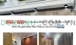 Nhà có HĐ thuê 35tr/th,4m X 20m,5 tầng 10Pn,8tỷ xíu,gần BV Thống Nhất