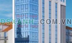 Bán toà Văn Phòng mặt phố Hoàng Ngân Dt 220m2* 9 tầng Mt 10m. Giá 109 tỷ