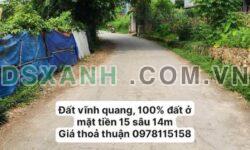 Bán đất Vĩnh Quang, TP Cao Bằng – DT 200m2 (15x14m) toàn bộ ODT