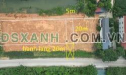 GĐ cần bán gấp mảnh đất 100m² khu đấu giá Sóc Đăng ngay đối diện cảng sông.