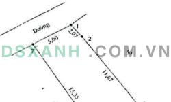 BÁN NHÀ 2 TẦNG P. TÂN GIANG – TP Cao Bằng – DT 87m2 – Giá 1,25 tỷ