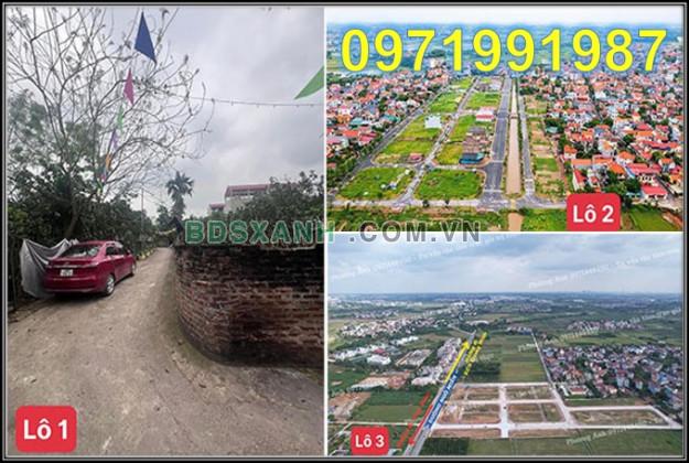 ⭐Chính chủ bán 2 lô đất đấu giá tại Mê Linh, Hà Nội, 3xtr/m2; 0971991987