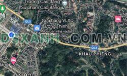 BÁN ĐẤT VÀ NHÀ QL 3 CŨ ĐỀ THÁM – TP Cao Bằng – DT 387m2 – Giá 3.x tỷ