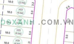 Bán đất KĐT Trung Tân – P. Phương Chiểu -TP. Hưng Yên – DT 90m2 – Giá 2,xx tỷ