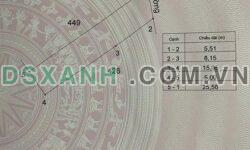 Bán đất Trại Giềng, Thanh Vân, Tam Dương, Vĩnh Phúc – DT 122,5m2 – Giá 8xx triệu