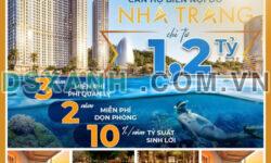 Chỉ từ 279 triệu có căn hộ nghỉ dưỡng 5* tại Tp Nha Trang tằng Full NT cao cấp