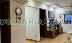 Cho thuê chung cư Hateco, Yên Sở,Hoàng Mai,dt 80m2,2pn,2vs,full đồ giá 9tr