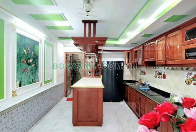 Nhà hẻm Lê Văn Thọ p9 Gò Vấp dt 80m2 3 lầu 5pn 6wc giá 8,8 tỷ