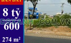 bán đất góc 2 mặt tiền đào sư tích, nhà bè. dt: 13m x 21m, có giấy phép xây dựng