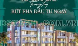 Shophouse 5 tầng, giáp biển ,DT 6x18m,sổ riêng, NHHT 70%,giá trị CK đến 2 tỷ/căn