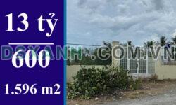 bán đất thổ cư long an. dt: 1596 m2, tt cần giuộc, long an giá 13 tỷ 600