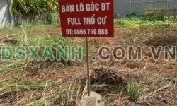 Bán lô góc biệt thự tại Tổ 5, phường Phùng Chí Kiên, TP Bắc Kạn – Giá 2,x tỷ