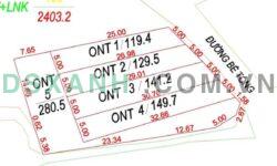 Bán lô đất 1000m² full thổ cư tại Lạc Lương, Thủy Hòa, Hòa Bình – DT 20x50m – Giá 6xx triệu