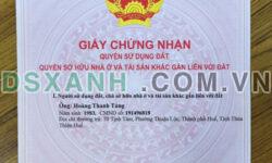 Cần bán lô đất tại ấp Xoài Đôi, xã Long Trạch, huyện Cần Đước, tỉnh Long An