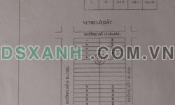 Bán lô Đất ở (thổ cư) khu tái định cư Hùng Vương – mặt tiền đường nhựa 6m, mặt hông đường qui hoạch 6m