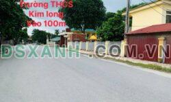 Bán lô đất 2 mặt tiền tại Kim Long, Tam Dương, Vĩnh Phúc – DT 145,6m2 – Giá 1,2xx tỷ